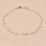 8 Pearl Tennis Bracelet