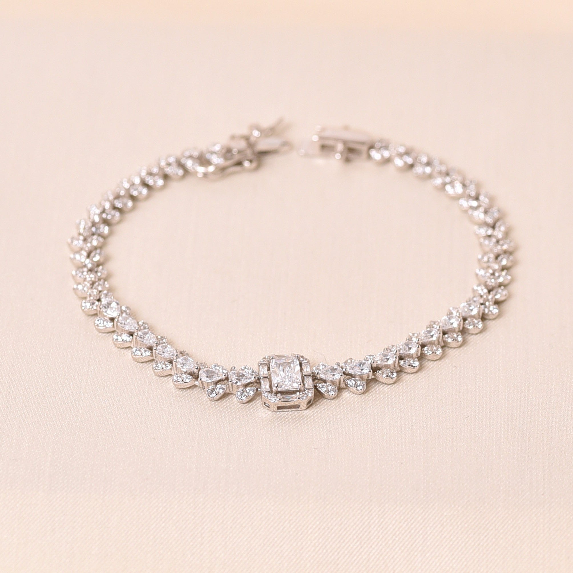Sterling Silver Diamond Danzel Bracelet