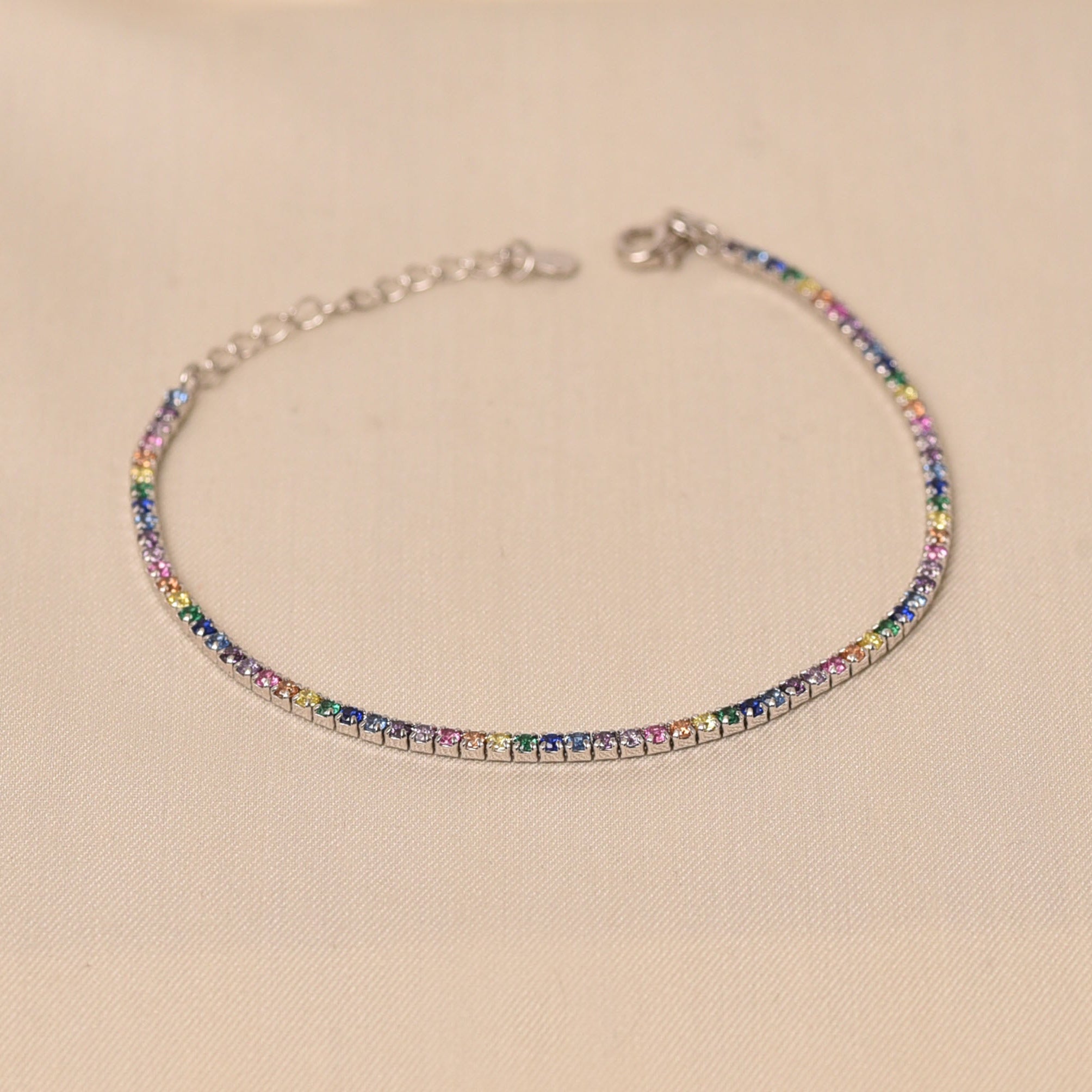 925 Sterling Silver crystal Bracelet for women - Elyta