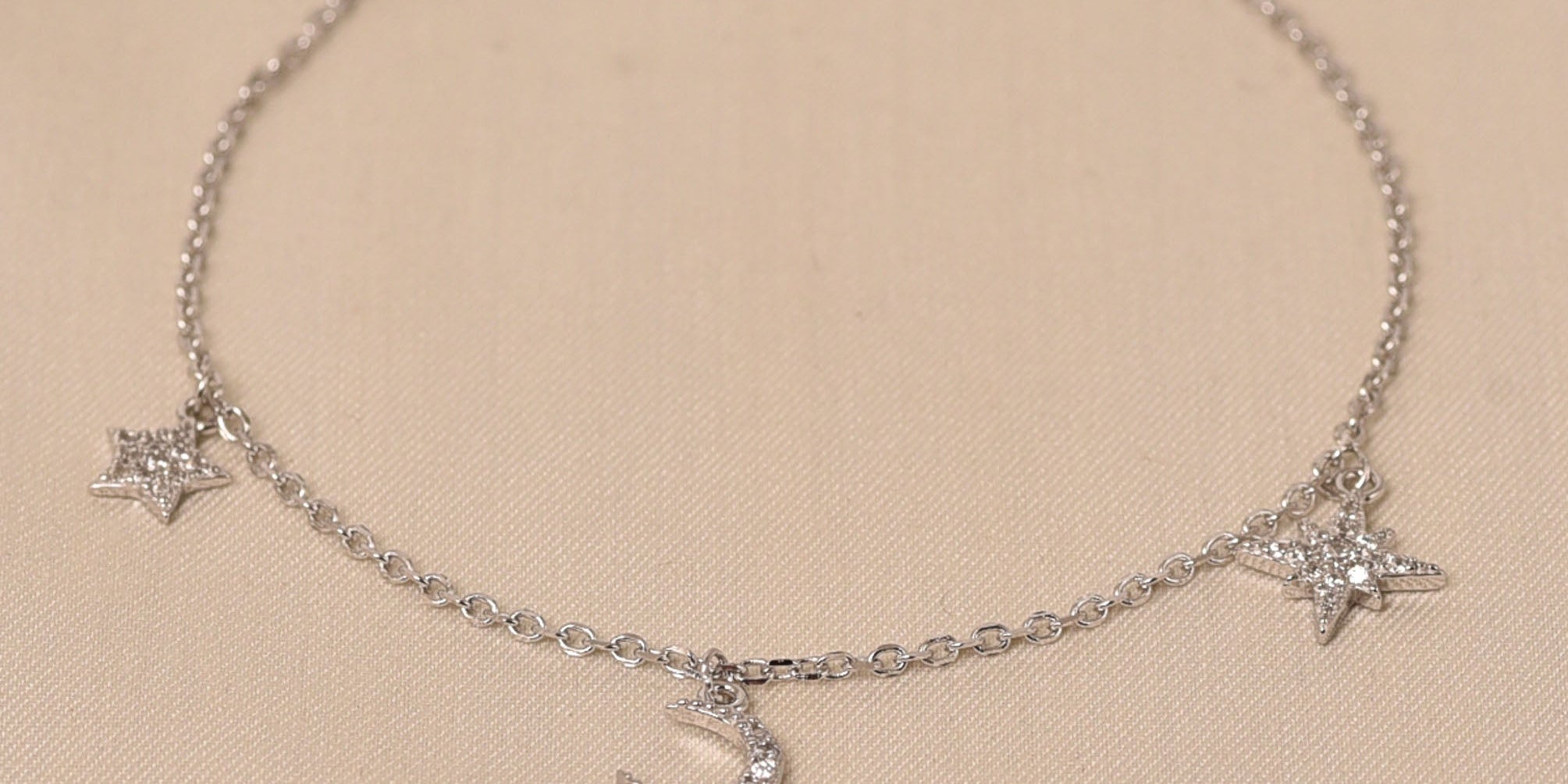 925 Sterling Silver Charm Bracelet for Women - Elyta