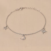 925 Sterling Silver Charm Bracelet for Women - Elyta
