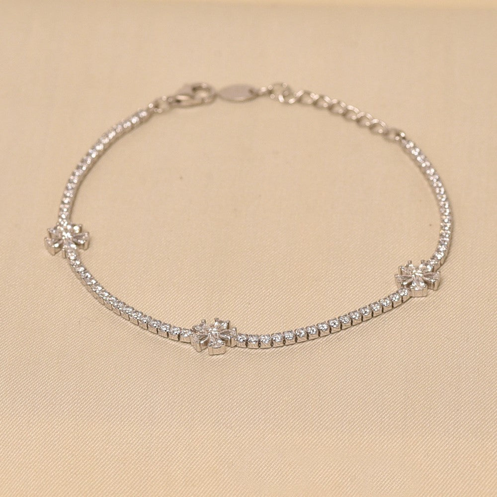 925 Silver Myra Diamond Bracelet