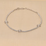 925 Silver Myra Diamond Bracelet