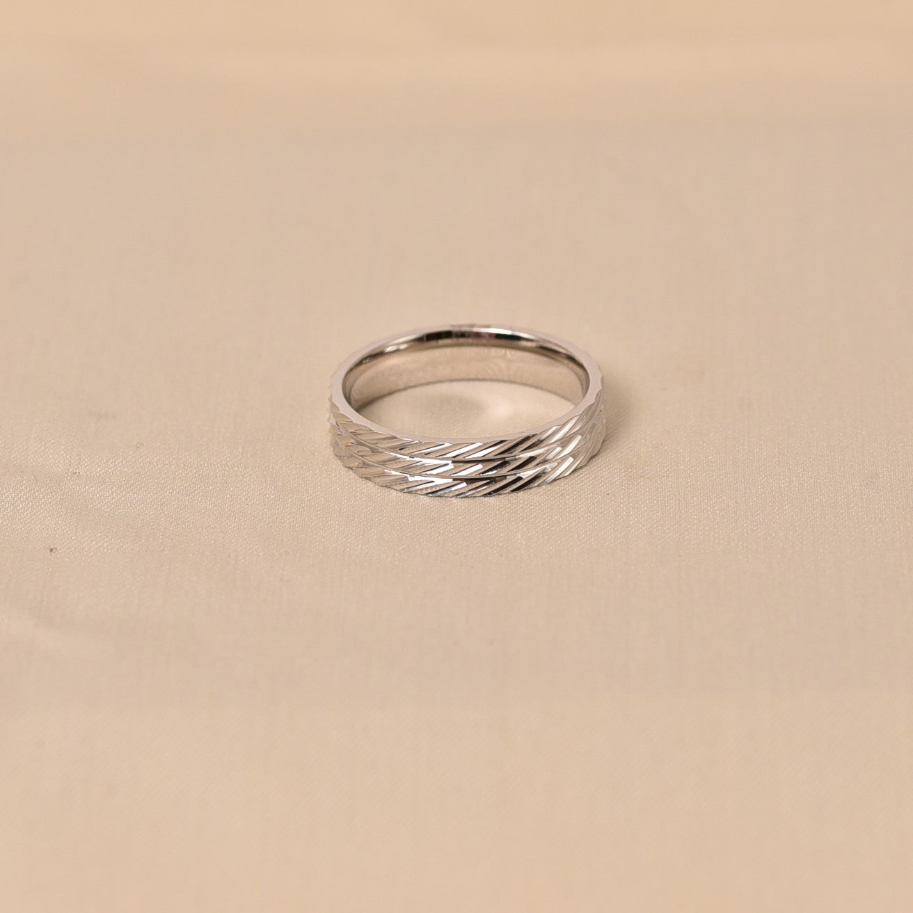 925 Silver Band Rings for Men by Elyta