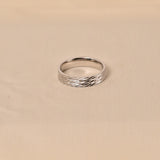925 Silver Willow Ring