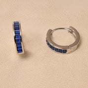 925 Sterling Silver Hoops Earring for Women - Elyta