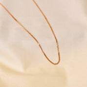 Rose Gold Chain 2gm 16"