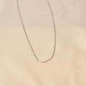 Silver Chain Fancy 14" 1.9gm