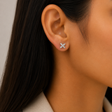 Crossroads Diamond Earrings