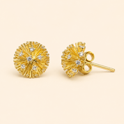 Sterling Avni Diamond Earring-Gold