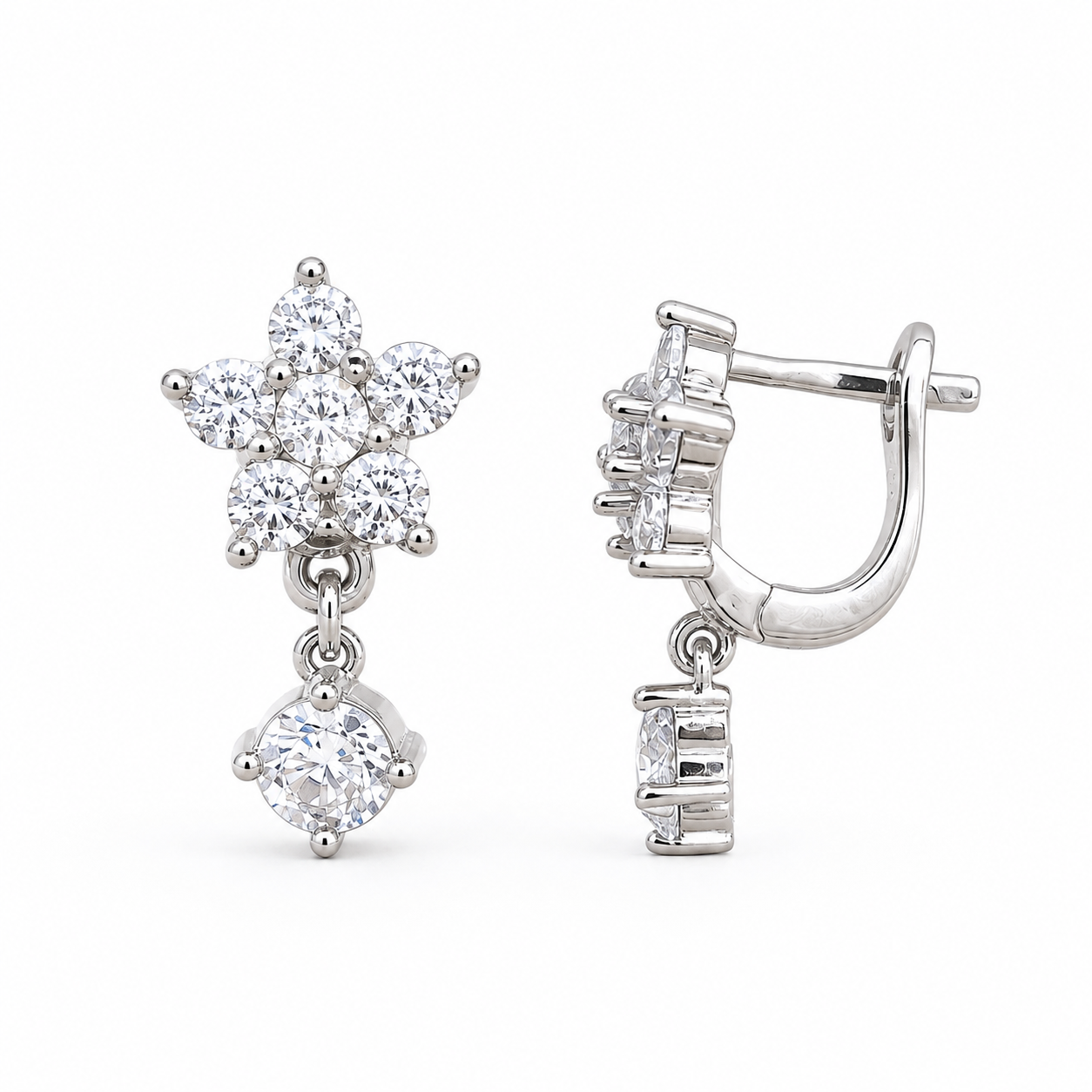 925 Silver Jennifer Earrings