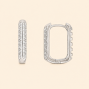 925 Silver Sparkle Hoops