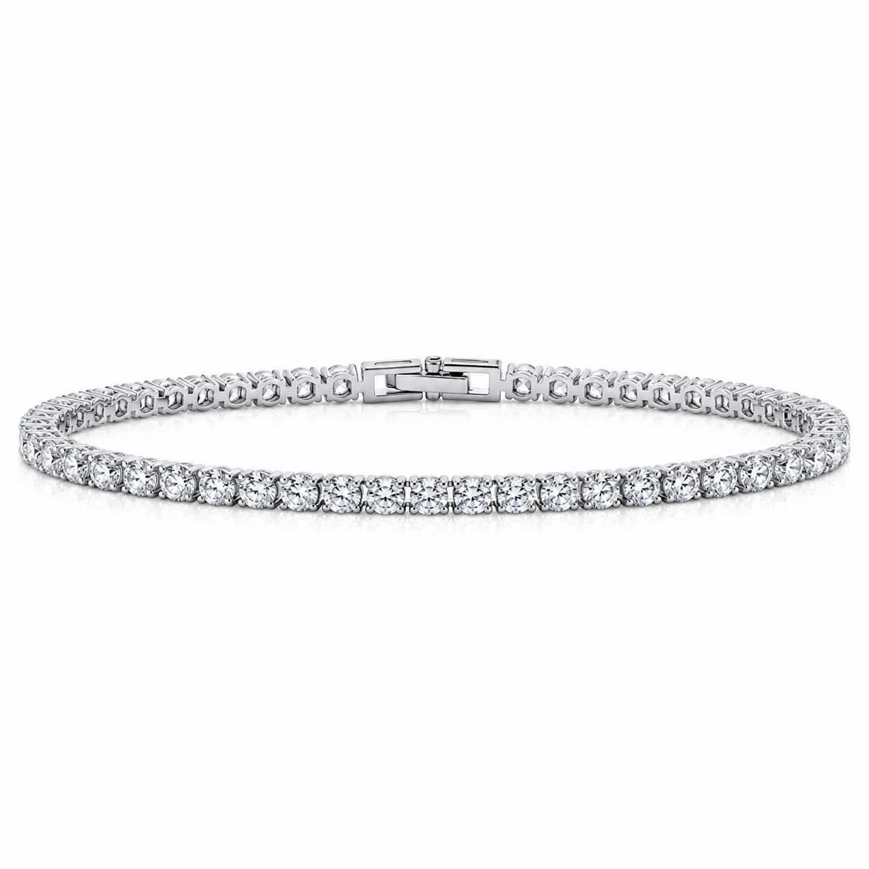 Round Anna Tennis Bracelet