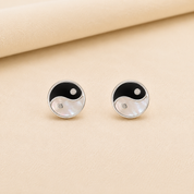 925 Silver Eclipse Earrings