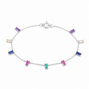 925 Silver Oblong Novak Bracelet