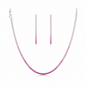 Nikita Necklace set - Pink