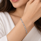 Square And Marquis Bracelet
