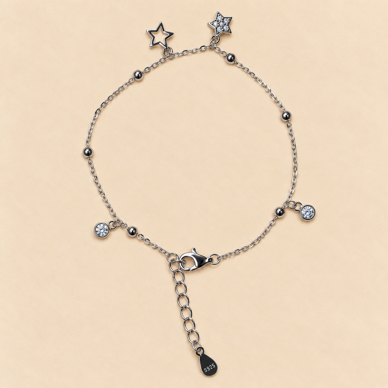 Double Star Struck Tennis Bracelet