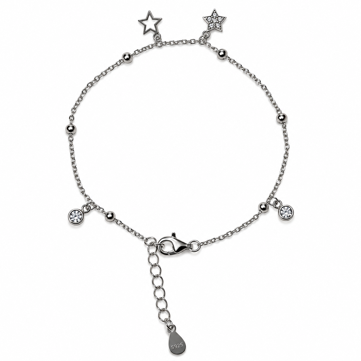 Double Star Struck Tennis Bracelet