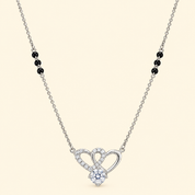 925 Silver Heartline Mangalsutra
