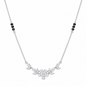 925 Silver Kusum Mangalsutra