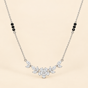 925 Silver Kusum Mangalsutra