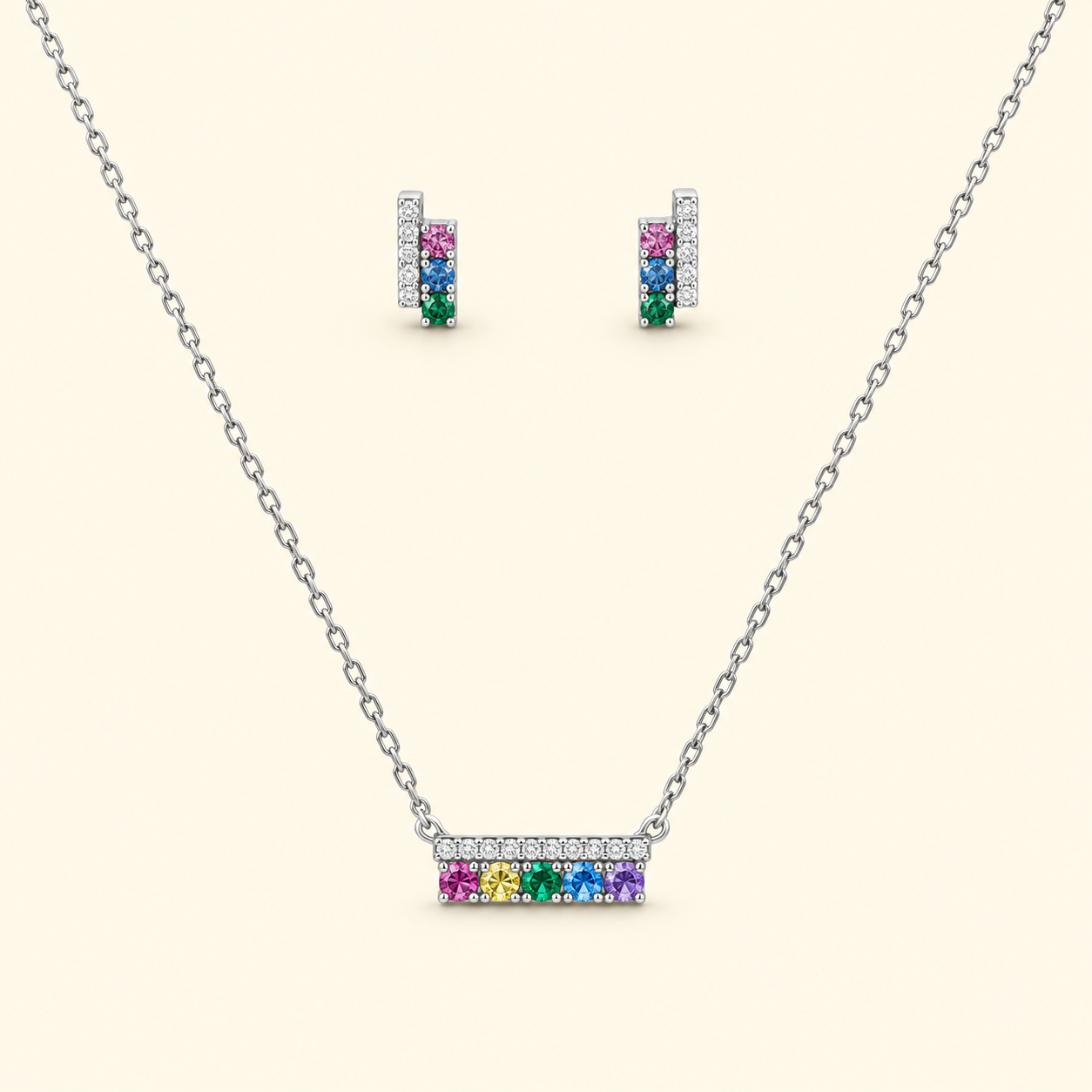 925 Silver Multicolour Majesty