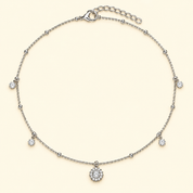 Star Dotted Charm Anklet