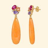 925 Silver Stella Drop Earrings