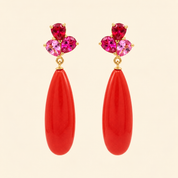 925 Silver Cosima Drop Earrings