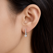 Silver Sterling Freya Earring