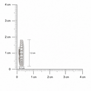 Silver Sterling Arbor Hoops Earring - Thin