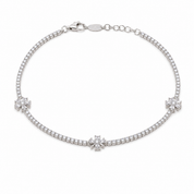 925 Silver Myra Diamond Bracelet