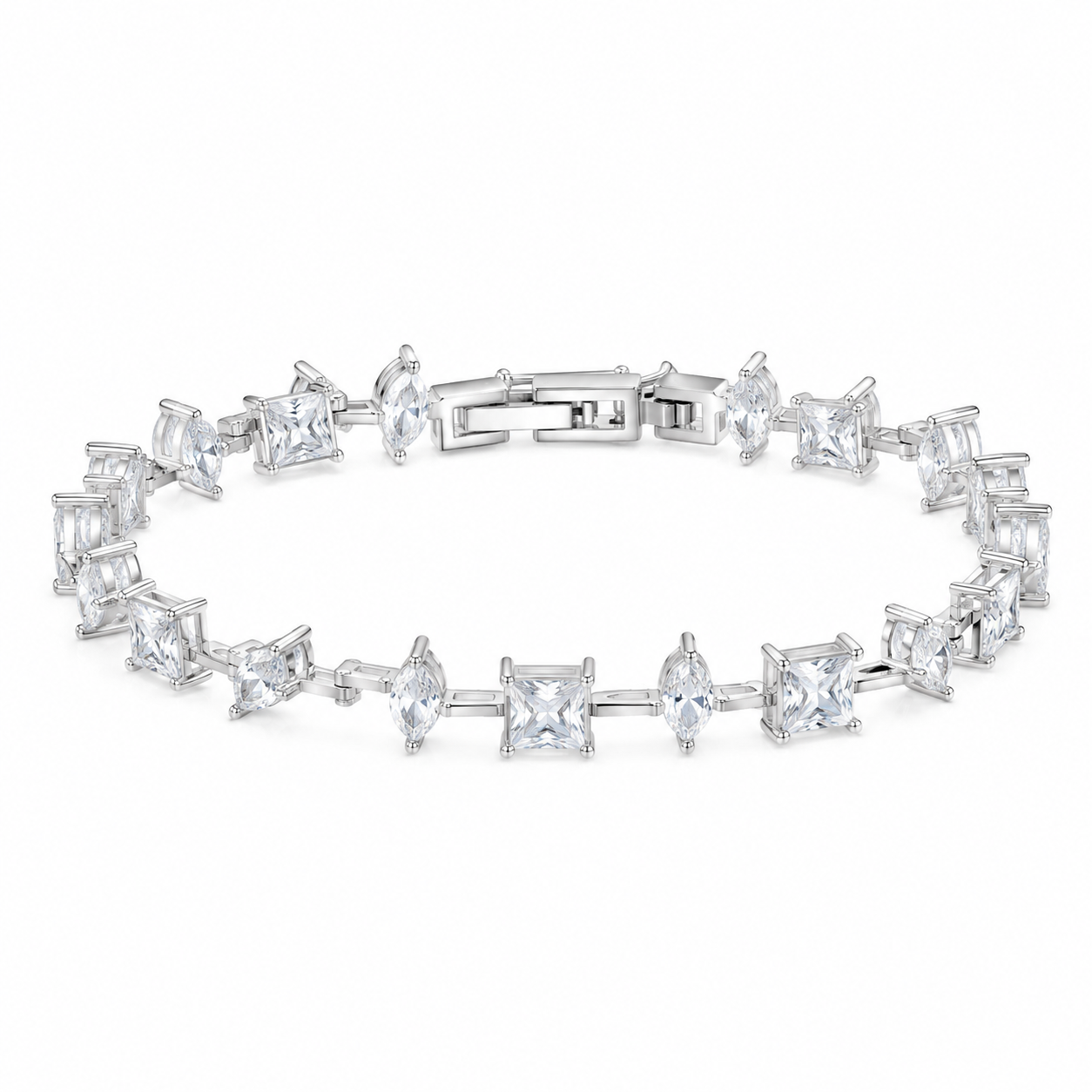 Bracelet for Women by Elyta in Silver and Diamond by Elyta