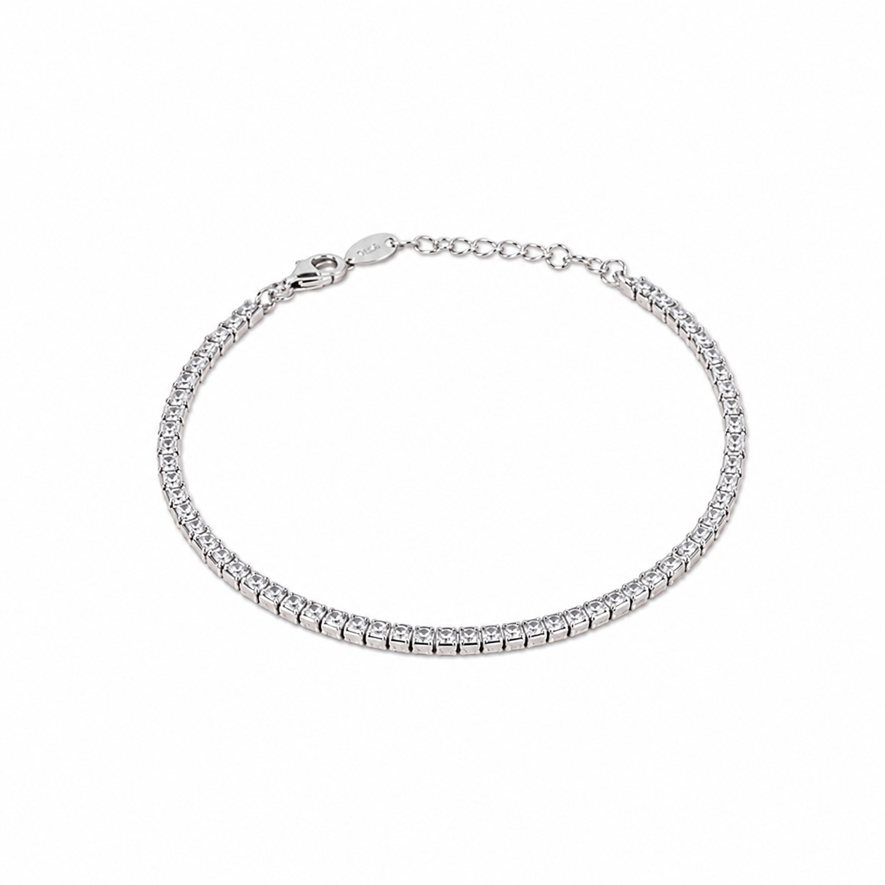 Sliver Dae Tennis Bracelet