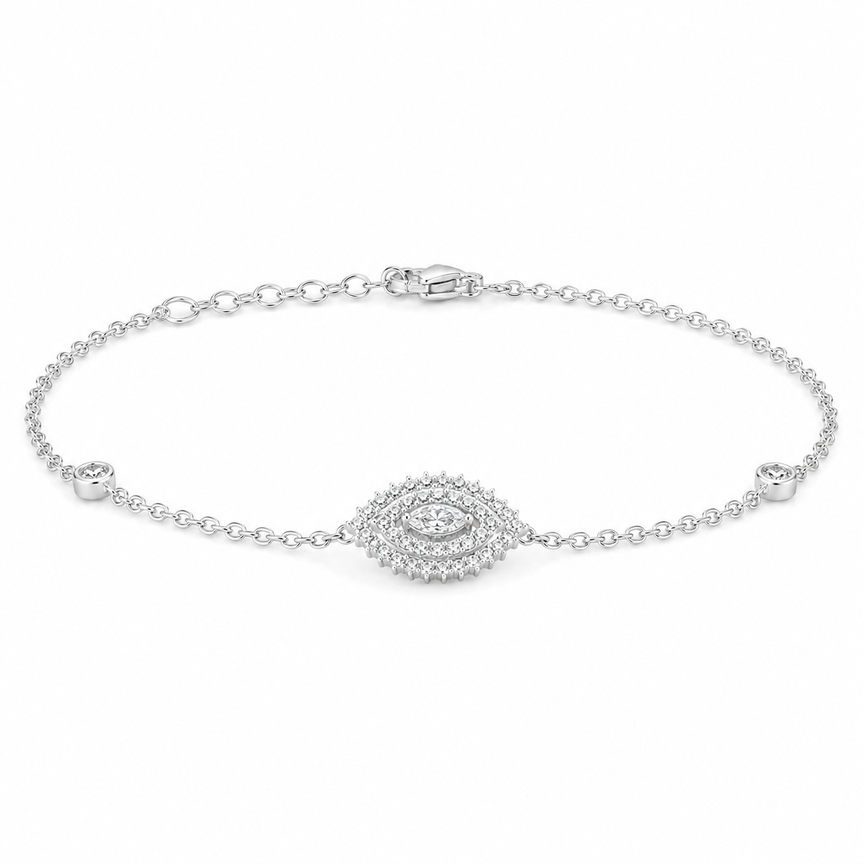 Diamond Tear Bracelet