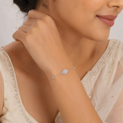 Diamond Tear Bracelet