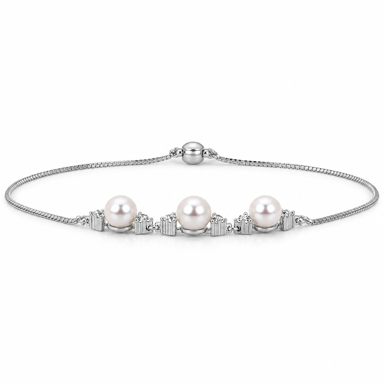 Shirya Pearl Tennis Bracelet