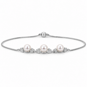 Shirya Pearl Tennis Bracelet