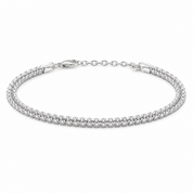 Square Beads Tennis Bracelet