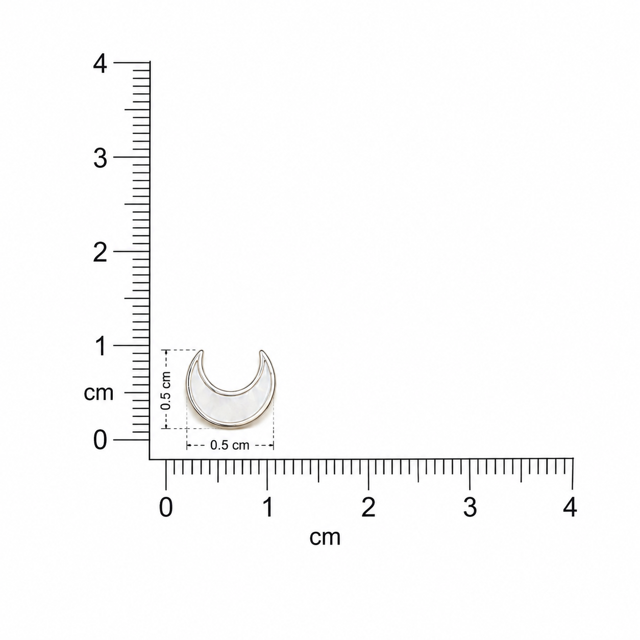 925 Silver Night Pearl Earrings - White