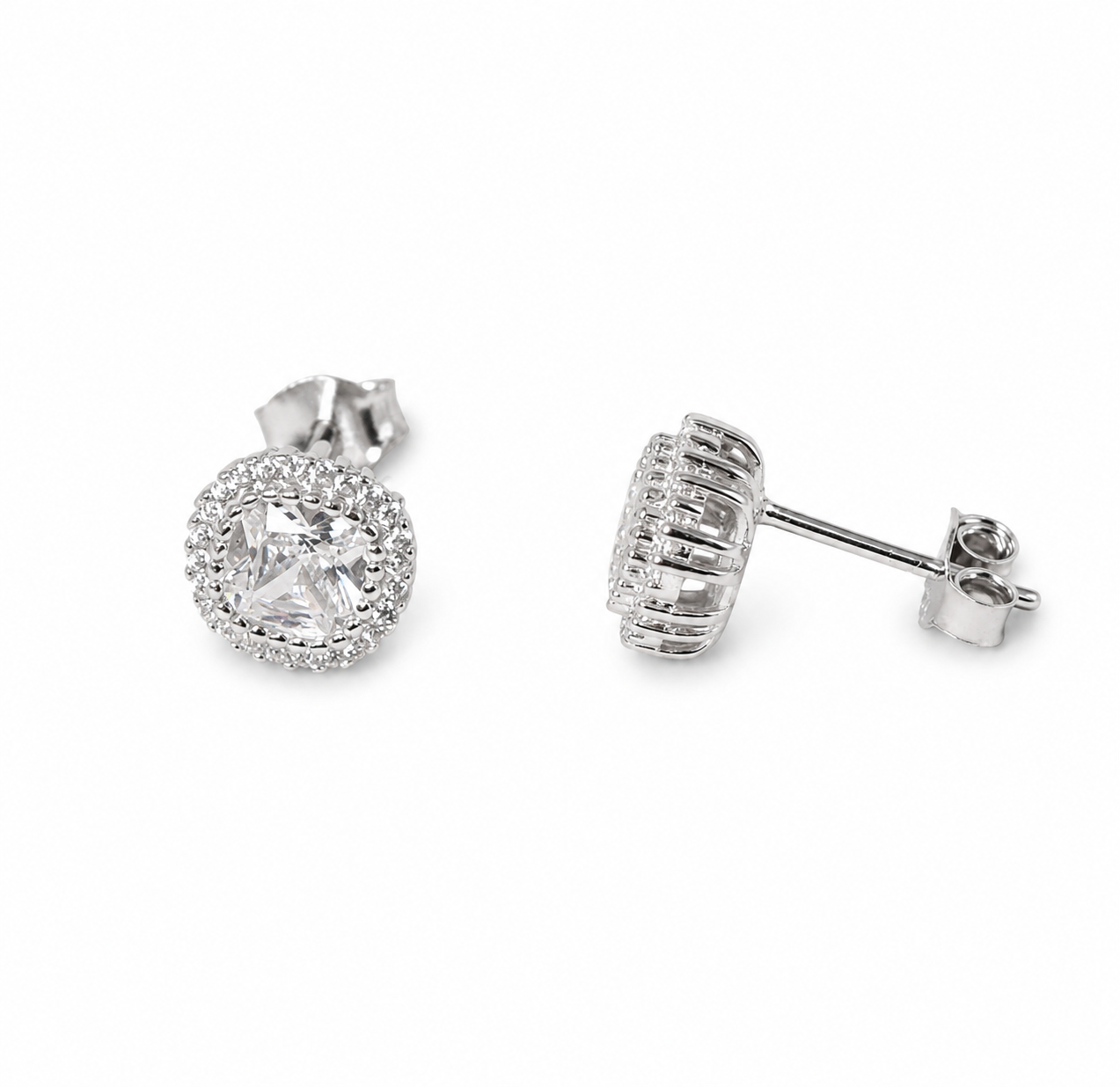 925 Silver Graceful Studs