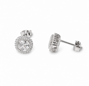 925 Silver Graceful Studs