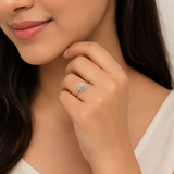 Silver Sterling SnowFlake Ring
