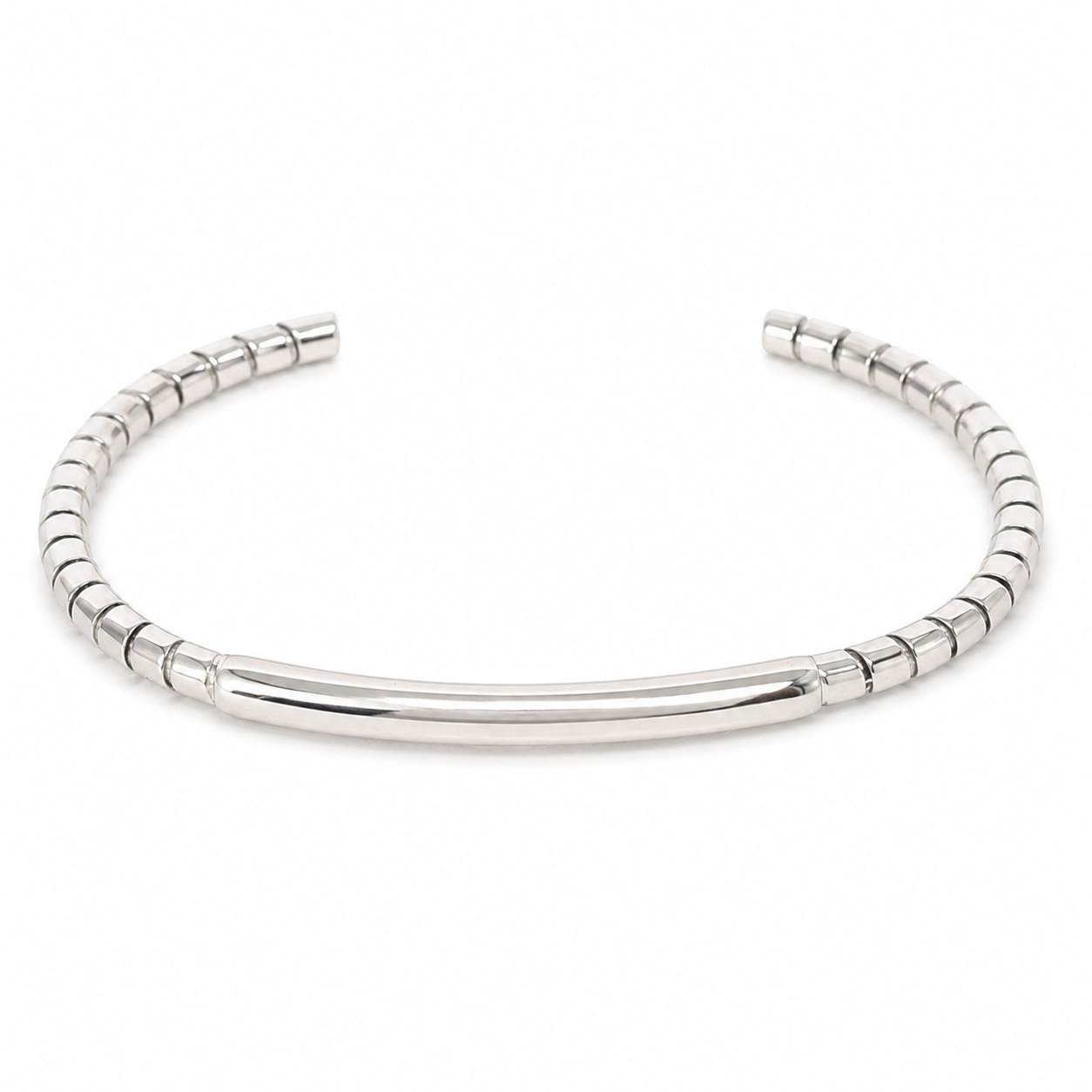 Oxidised Thread Style Free Kada
