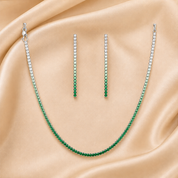 Nikita Necklace set - Green