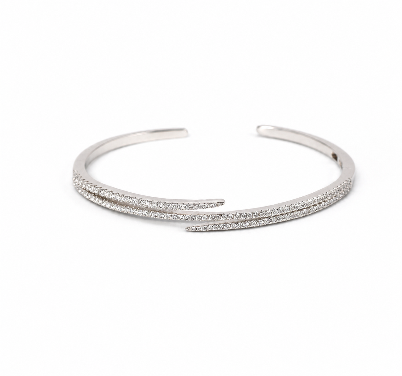925 Silver Aura Double Row Kada