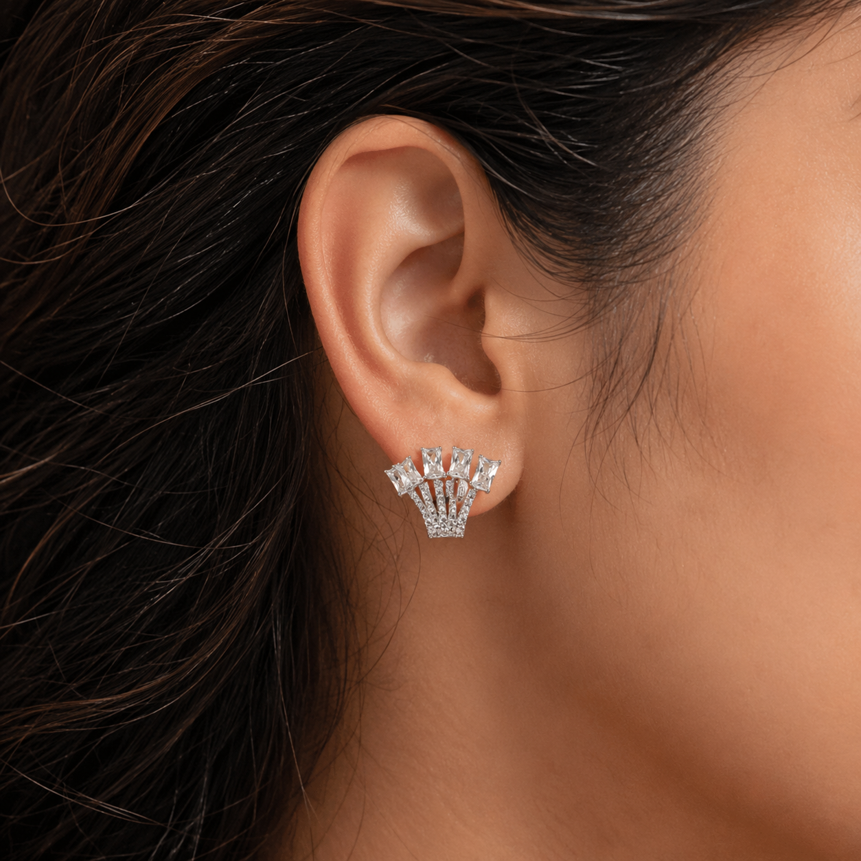 Wide Spread Earrings