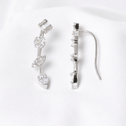 Silver Zahra Cuff Earring