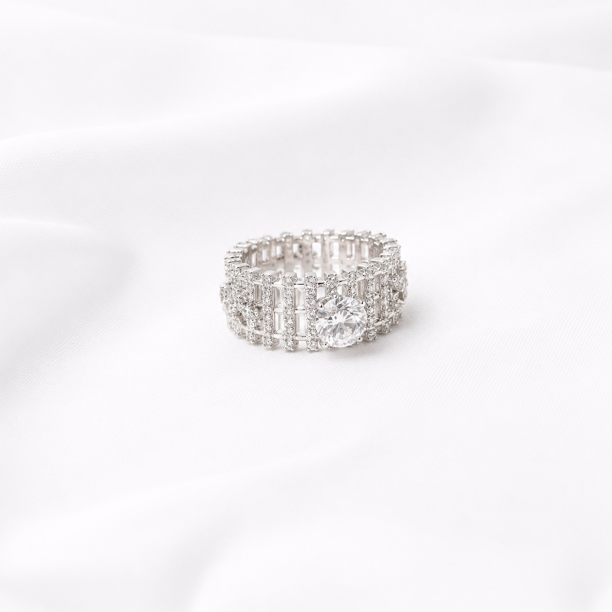 Silver Evolve Ring
